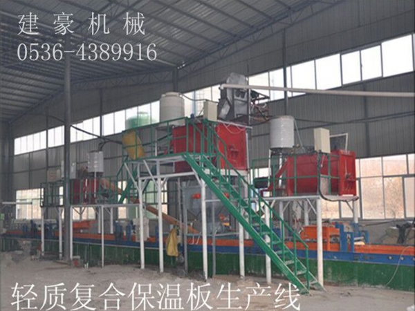 輕質復合墻體板生產線 
