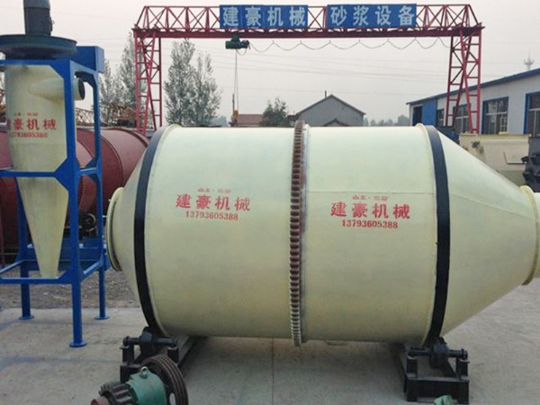 （零破碎）玻化微珠滾筒混合機(jī)